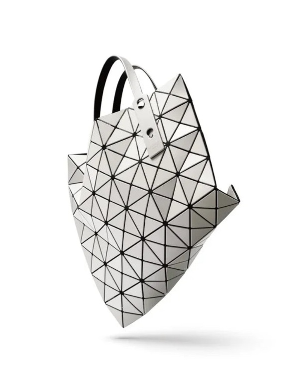 ‼️DAMAGED‼️ Bao Bao Issey Miyake Tote Bag Purse | Off White - Picture 2 of 16